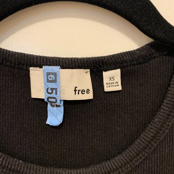 Wilfred Free Black Cotton T-Shirt Dress - Picture 3 of 3